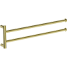 Mexen Loop двоен въртящ се държач за кърпи, златен - 70A71049-50