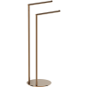 Mexen Loop стояща закачалка за кърпи, розово злато - 70A71096-60