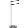 Mexen Loop стояща закачалка за кърпи, черна - 70A71097-70
