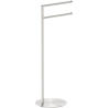 Mexen Loop стояща закачалка за кърпи, никел матиран - 70A71097-97