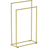 Mexen Loop стоящ закачалка за кърпи, златно четкан - 70A71098-55