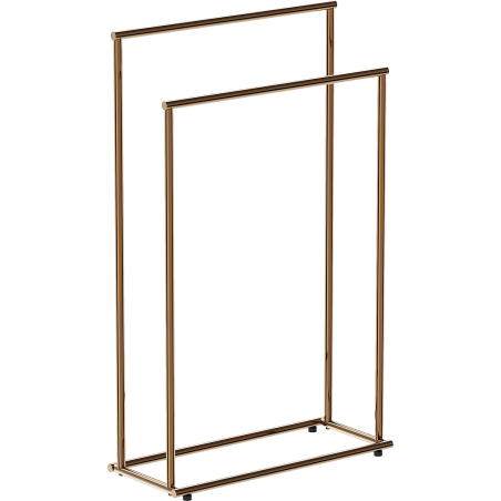 Mexen Loop стояща закачалка за кърпи, розово злато - 70A71098-60
