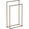 Mexen Loop стояща закачалка за кърпи, розово злато - 70A71098-60