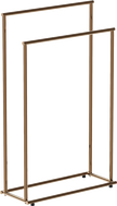 Mexen Loop стояща закачалка за кърпи, розово злато - 70A71098-60