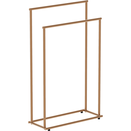 Mexen Loop стoяща закачалка за кърпи, четкана мед - 70A71098-65