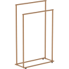 Mexen Loop стoяща закачалка за кърпи, четкана мед - 70A71098-65