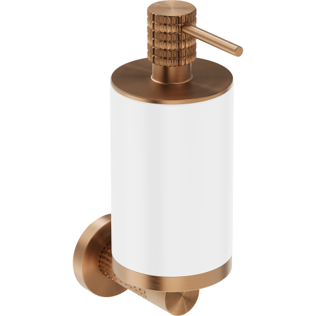 Mexen Triv дозатор за сапун, бял/четкана мед - 70A33058-65W