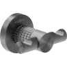 Mexen Triv двойна кука за кърпа, четка в цвят gun gray - 70A33012-66
