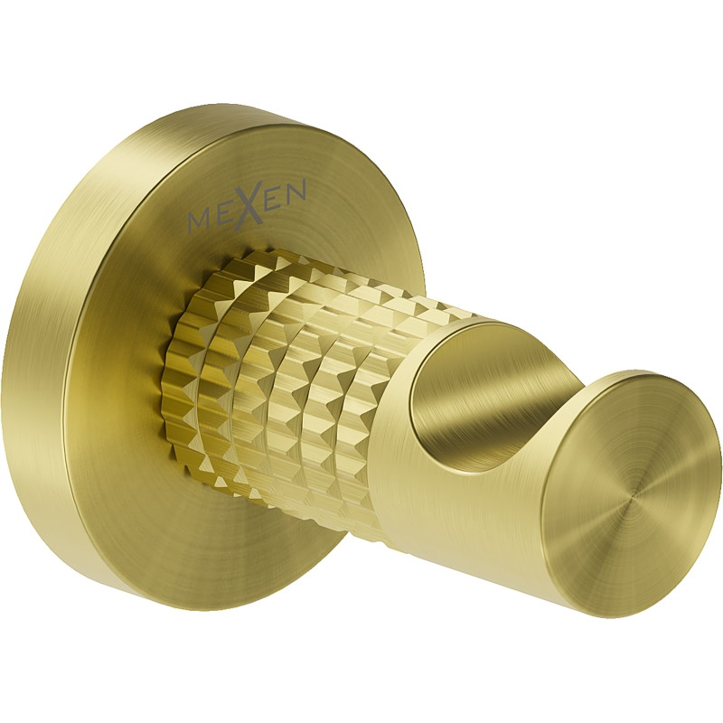 Mexen Triv кука за кърпа, златно четкано - 70A33011-55