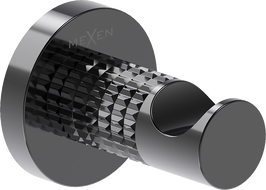 Mexen Triv кука за кърпа, черен хром - 70A33011-73
