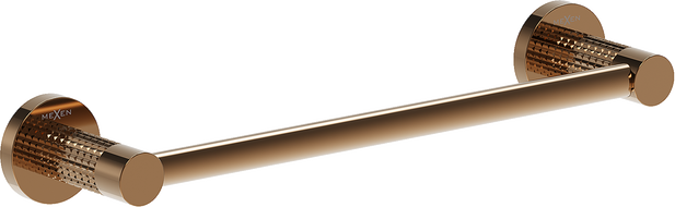 Mexen Triv закачалка за кърпи, розово злато - 70A33041-60