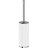 Mexen Triv стояща четка за тоалетна, бяла/хром - 70A33073-00W