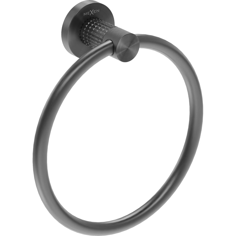 Mexen Triv закачалка за кърпа, сив металическо матово покритие - 70A33031-66