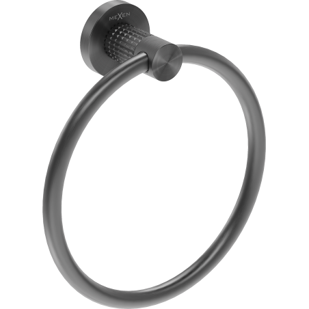 Mexen Triv закачалка за кърпа, сив металическо матово покритие - 70A33031-66