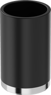 Mexen Triv стояща поставка за четки за зъби, черно/хром - 70A33053-00B