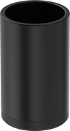 Mexen Triv стояща чаша за четки за зъби, черна - 70A33053-70B