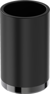 Mexen Triv стойка за четки за зъби, черен/черен хром - 70A33053-73B