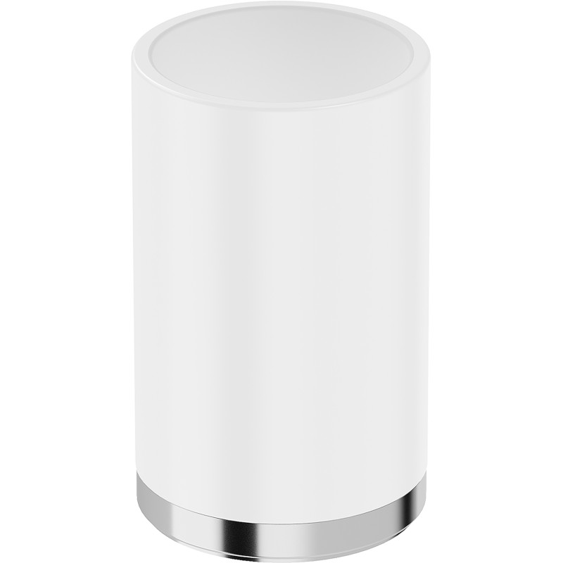 Mexen Triv стойка за четки за зъби, бял/хром - 70A33053-00W