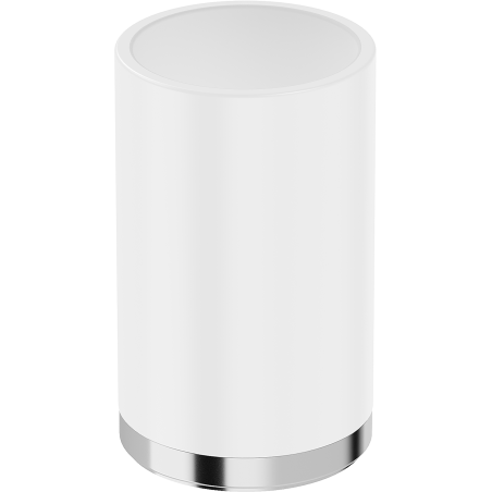 Mexen Triv стойка за четки за зъби, бял/хром - 70A33053-00W