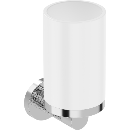 Mexen Triv чаша за четки за зъби, бял/хром - 70A33051-00W