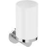 Mexen Triv чаша за четки за зъби, бял/хром - 70A33051-00W