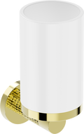 Mexen Triv чаша за четки за зъби, бял/златен - 70A33051-50W