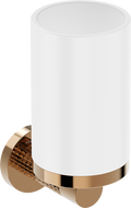 Mexen Triv чаша за четки за зъби, бяло/розово злато - 70A33051-60W