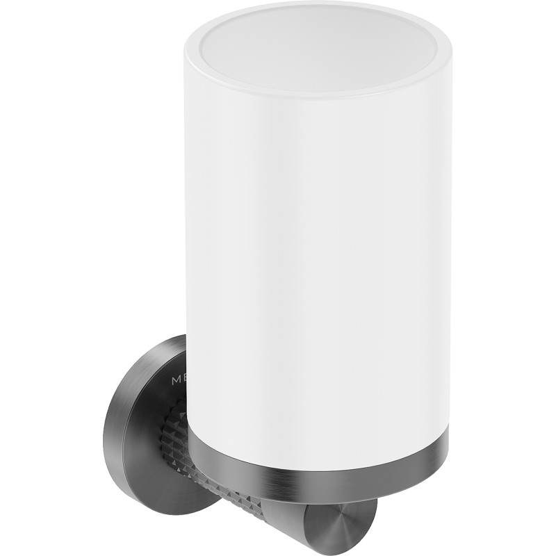 Mexen Triv чаша за четки за зъби, бял/пушен сив матов - 70A33051-66W