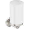 Mexen Triv чаша за четки за зъби, бял/матов никел - 70A33051-97W