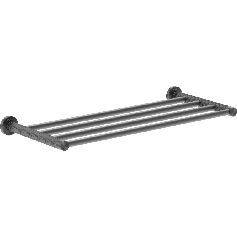 Mexen Triv рафт за кърпи, четкано сиво - 70A33082-66
