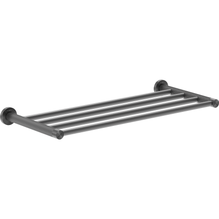 Mexen Triv рафт за кърпи, четкано сиво - 70A33082-66