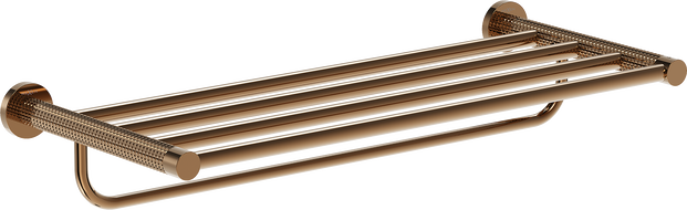Mexen Triv рафт за кърпи, розово злато - 70A33081-60
