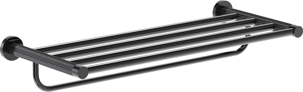 Mexen Triv рафт за кърпи, черен хром - 70A33081-73