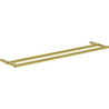 Mexen Loop двойна закачалка за кърпи, изчеткано злато - 70A71047-55
