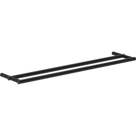 Mexen Loop двойна закачалка за кърпи, черна - 70A71047-70