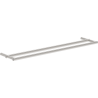 Mexen Loop двоен закачалка за кърпи, четкан никел - 70A71047-97