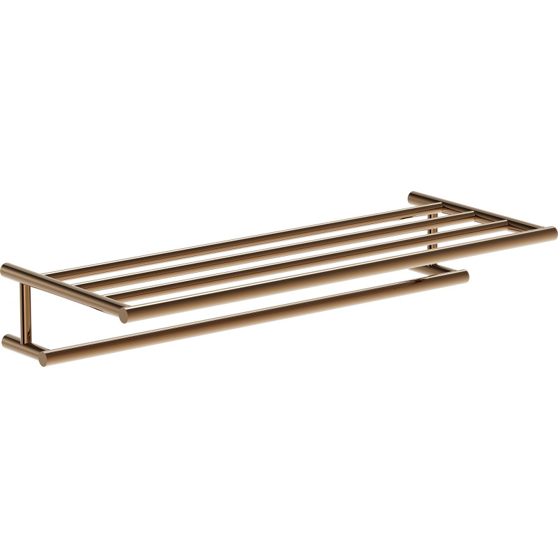 Mexen Loop рафт за кърпи, розово злато - 70A71081-60