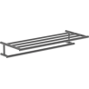 Mexen Loop рафт за кърпи, матиран пистолетно сив - 70A71081-66