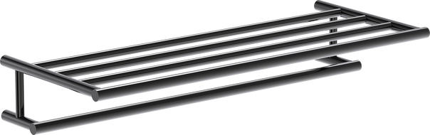 Mexen Loop рафт за кърпи, черен хром - 70A71081-73