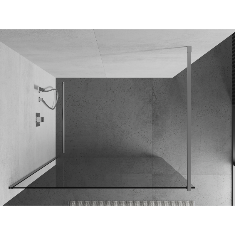 Mexen Kioto душ преграда Walk-in 80 x 200 cm, прозрачен 8 mm, хром - 800-080-101-01-00