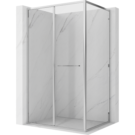Mexen Linea плъзгаща се душ кабина 90 x 85 см, прозрачна, хром - 8E1-090-085-01-01