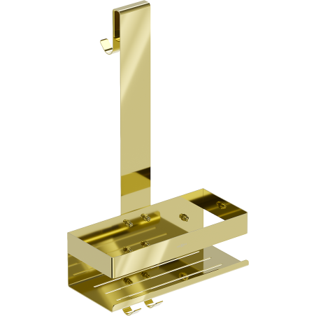 Mexen Brin-1 баня кошница с закачалка, златист - 70A8841-50