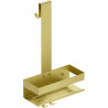 Mexen Brin-1 кошница за баня с закачалка, златисто четкано - 70A8841-55