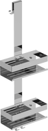 Mexen Brin-2 баня кошница с закачалка, хром - 70A8842-00