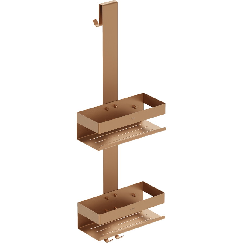 Mexen Brin-2 банна кошница с закачалка, матирана мед - 70A8842-65