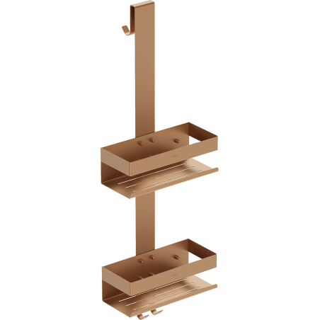 Mexen Brin-2 банна кошница с закачалка, матирана мед - 70A8842-65