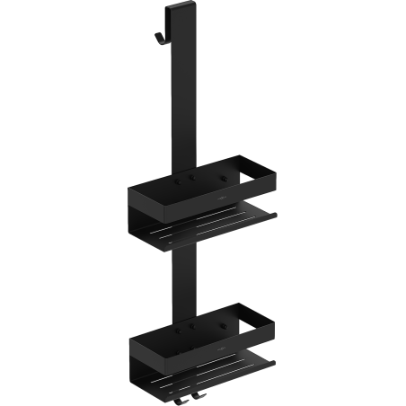 Mexen Brin-2 баня кошница с закачалка, черен - 70A8842-70
