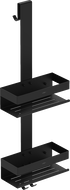 Mexen Brin-2 баня кошница с закачалка, черен - 70A8842-70