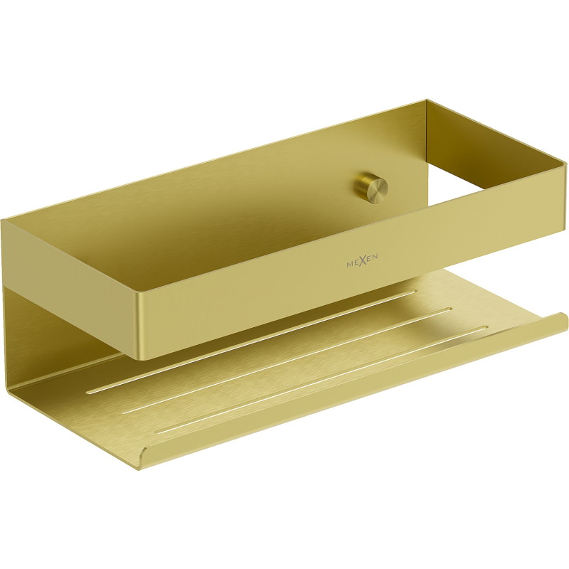 Mexen Brin-L баня кошница, четка злато - 70A8730-55
