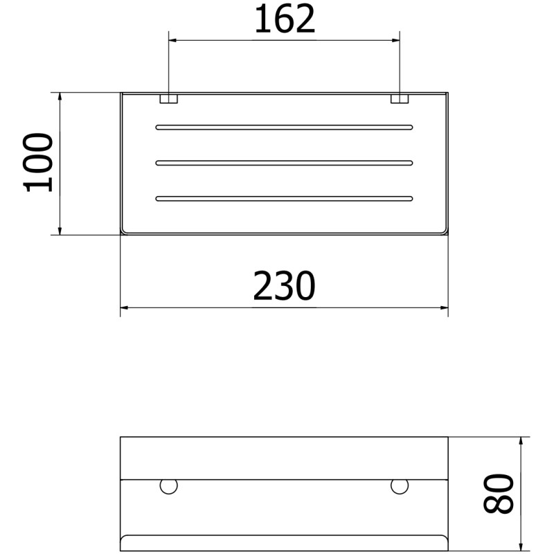Mexen Brin-L хавлиена кошница, черна - 70A8730-70